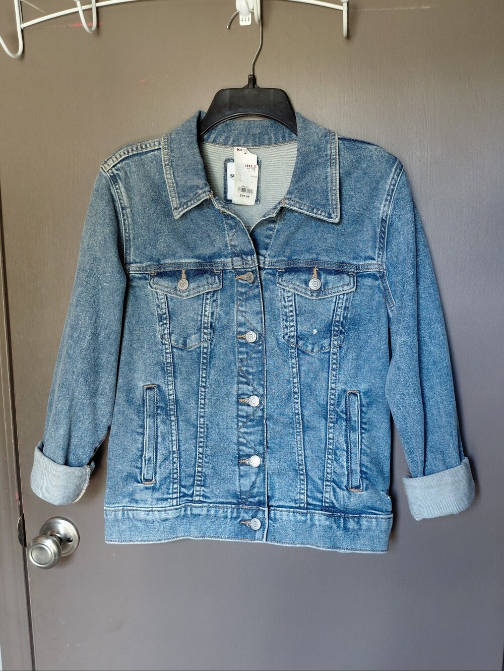 Sonoma medium wash denim jacket